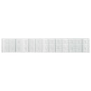 vidaXL Gabion 5 mm Dróttal és 5x10 cm Rácsos 650x10x100 cm