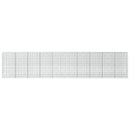 vidaXL Gabion 5 mm Dróttal és 5x10 cm Rácsos 1000x10x200 cm