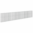 vidaXL Gabion 5 mm Dróttal és 5x10 cm Rácsos 1000x20x200 cm