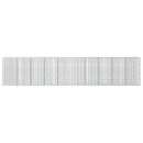 vidaXL Gabion 5 mm Dróttal és 5x10 cm Rácsos 1000x20x200 cm