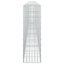 vidaXL Gabion 5 mm Dróttal és 5x10 cm Rácsos 500x30x100 cm