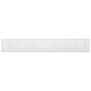 vidaXL Gabion 5 mm Dróttal és 5x10 cm Rácsos 1050x30x150 cm