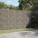 vidaXL Gabion 5 mm Dróttal és 5x10 cm Rácsos 250x30x200 cm