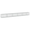 vidaXL Gabion 5 mm Dróttal és 5x10 cm Rácsos 550x50x50 cm