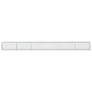 vidaXL Gabion 5 mm Dróttal és 5x10 cm Rácsos 600x50x50 cm
