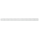 vidaXL Gabion 5 mm Dróttal és 5x10 cm Rácsos 1000x50x50 cm