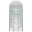 vidaXL Gabion 5 mm Dróttal és 5x10 cm Rácsos 800x50x100 cm