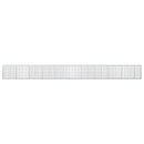 vidaXL Gabion 5 mm Dróttal és 5x10 cm Rácsos 1050x50x100 cm