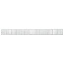 vidaXL Gabion 5 mm Dróttal és 5x10 cm Rácsos 1200x50x100 cm