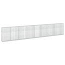 vidaXL Gabion 5 mm Dróttal és 5x10 cm Rácsos 850x50x150 cm