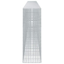 vidaXL Gabion 5 mm Dróttal és 5x10 cm Rácsos 850x50x150 cm