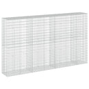 vidaXL Gabion 5 mm Dróttal és 5x10 cm Rácsos 350x50x200 cm