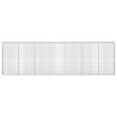 vidaXL Gabion 5 mm Dróttal és 5x10 cm Rácsos 700x50x200 cm