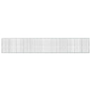 vidaXL Gabion 5 mm Dróttal és 5x10 cm Rácsos 1200x50x200 cm