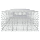 vidaXL Gabion 5 mm Dróttal és 5x10 cm Rácsos 450x100x50 cm