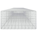 vidaXL Gabion 5 mm Dróttal és 5x10 cm Rácsos 600x100x50 cm
