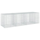 vidaXL Gabion 5 mm Dróttal és 5x10 cm Rácsos 350x100x100 cm