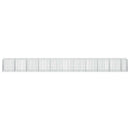 vidaXL Gabion 5 mm Dróttal és 5x10 cm Rácsos 1050x100x100 cm