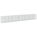 vidaXL Gabion 5 mm Dróttal és 5x10 cm Rácsos 1100x100x150 cm
