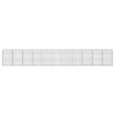 vidaXL Gabion 5 mm Dróttal és 5x10 cm Rácsos 1100x100x150 cm