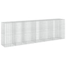vidaXL Gabion 5 mm Dróttal és 5x10 cm Rácsos 650x100x200 cm
