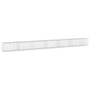 vidaXL Gabion 5 mm-es dróttal és 10x10 cm-es hálóval 650x50x50 cm