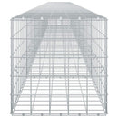 vidaXL Gabion 5 mm-es dróttal és 10x10 cm-es hálóval 700x50x50 cm