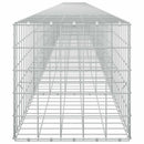 vidaXL Gabion 5 mm Dróttal és 10x10 cm Rácsos 900x50x50 cm