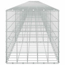 vidaXL Gabion 5 mm Dróttal és 10x10 cm Rácsos 950x50x50 cm