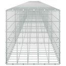 vidaXL Gabion 5 mm Dróttal és 10x10 cm Rácsos 1000x50x50 cm