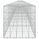 vidaXL Gabion 5 mm-es dróttal és 10x10 cm-es hálóval 1200x50x50 cm