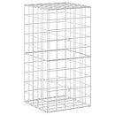 vidaXL Gabion 5 mm-es dróttal és 10x10 cm-es hálóval 50x50x100 cm