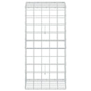 vidaXL Gabion 5 mm-es dróttal és 10x10 cm-es hálóval 50x50x100 cm