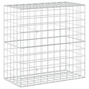 vidaXL Gabion 5 mm-es dróttal és 10x10 cm-es hálóval 100x50x100 cm