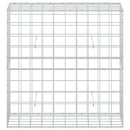 vidaXL Gabion 5 mm-es dróttal és 10x10 cm-es hálóval 100x50x100 cm