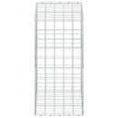 vidaXL Gabion 5 mm-es dróttal és 10x10 cm-es hálóval 100x50x100 cm