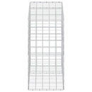 vidaXL Gabion 5 mm-es dróttal és 10x10 cm-es hálóval 150x50x100 cm