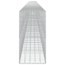 vidaXL Gabion 5 mm Dróttal és 10x10 cm Rácsos 1200x50x100 cm