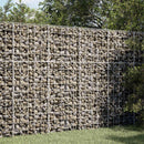 vidaXL Gabion 5 mm-es dróttal és 10x10 cm-es hálóval 150x50x150 cm