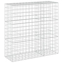 vidaXL Gabion 5 mm-es dróttal és 10x10 cm-es hálóval 150x50x150 cm