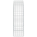 vidaXL Gabion 5 mm-es dróttal és 10x10 cm-es hálóval 150x50x150 cm