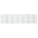 vidaXL Gabion 5 mm Dróttal és 10x10 cm Rácsos 650x50x150 cm
