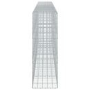 vidaXL Gabion 5 mm Dróttal és 10x10 cm Rácsos 650x50x150 cm