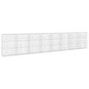 vidaXL Gabion 5 mm-es dróttal és 10x10 cm-es hálóval 800x50x150 cm