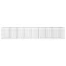 vidaXL Gabion 5 mm-es dróttal és 10x10 cm-es hálóval 850x50x150 cm