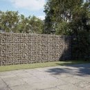 vidaXL Gabion 5 mm-es dróttal és 10x10 cm-es hálóval 950x50x150 cm