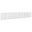 vidaXL Gabion 5 mm-es dróttal és 10x10 cm-es hálóval 950x50x150 cm