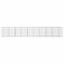 vidaXL Gabion 5 mm-es dróttal és 10x10 cm-es hálóval 950x50x150 cm