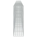 vidaXL Gabion 5 mm-es dróttal és 10x10 cm-es hálóval 950x50x150 cm