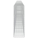 vidaXL Gabion 5 mm-es dróttal és 10x10 cm-es hálóval 1000x50x150 cm